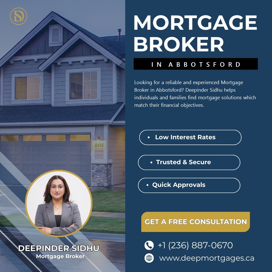 Deepinder Sidhu, mortgage broker serving Abbotsford, BC